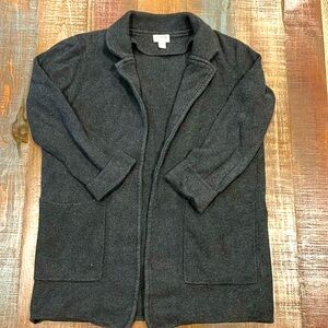 J. Crew open front sweater XS. EUC